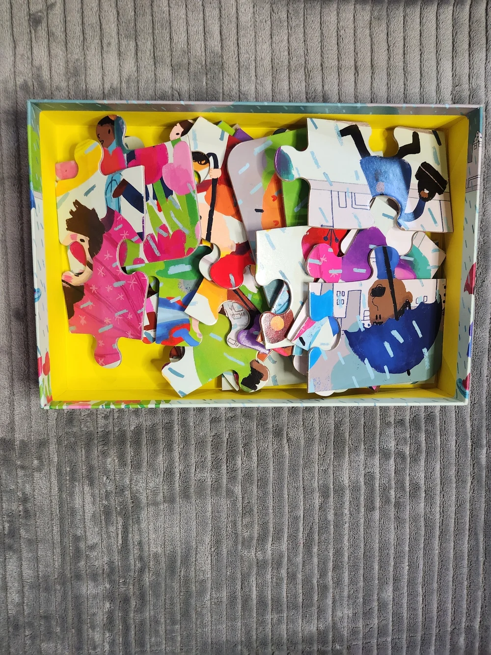 Usborne jigsaw puzzle colors 25 pieces